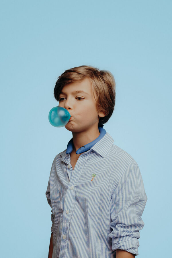 Sumoring iced blue bubble gum